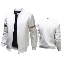 Load image into Gallery viewer, Men Solid Color Jacket Long Sleeve Slim Fit Sport Outdoor Tops Coat eprolo