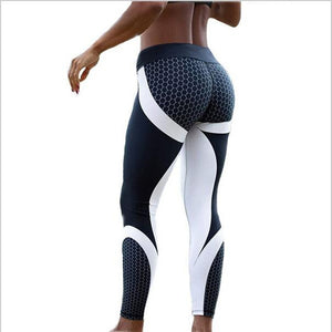 New Arrival Pattern Leggings Women Printed Pants Work Out Sporting Slim White Black Trousers Fitness Leggins eprolo