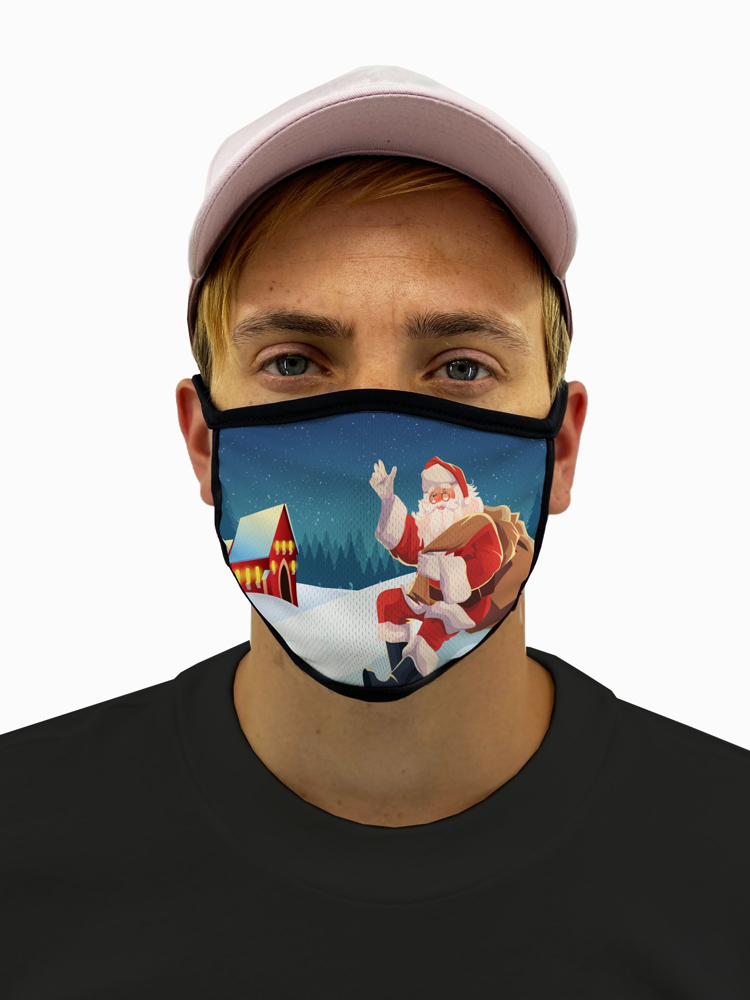 Santa Claus Mask with Pocket Filter Rasmarv