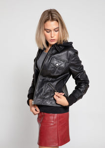 Annalise Womens Leather Jacket - Rasmarv