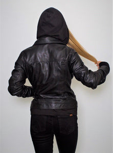 Annalise Womens Leather Jacket Fadcloset