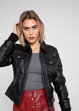 Load image into Gallery viewer, Annalise Womens Leather Jacket - Rasmarv