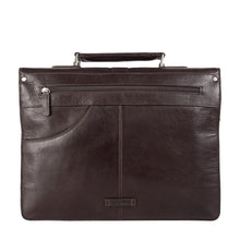 Load image into Gallery viewer, Hudson Men&#39;s Large Leather Briefcase Hidesign